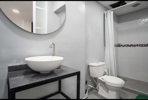 Koupelna v ubytování Apartment 203