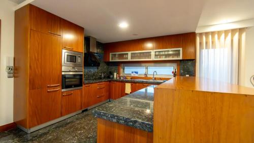 Dapur atau dapur kecil di Casa do Chino