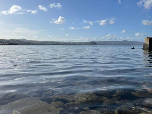 a view of a large body of water at Il laghetto 19 in Capodimonte