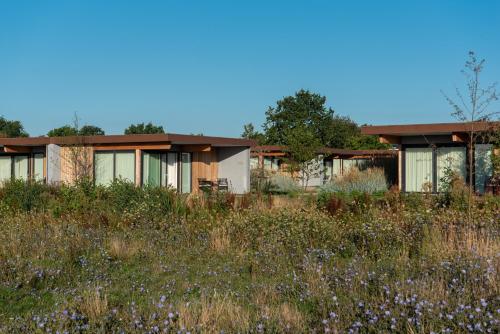 a house in the middle of a field at Garden Suites - Handwritten Collection in Burgh Haamstede