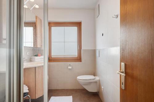 Ein Badezimmer in der Unterkunft Schartenblick