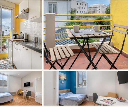 Aristide#3 - Studio Lumineux avec sa jolie terrasse