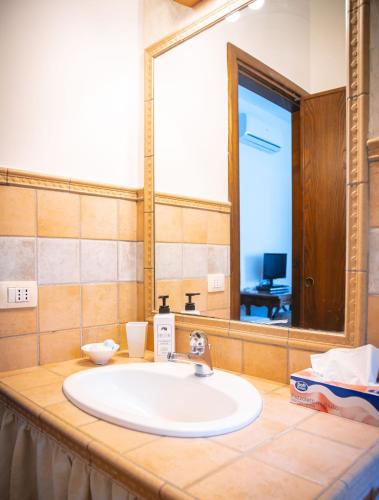 Salle de bains dans l'établissement Le Pozze Terme B&B