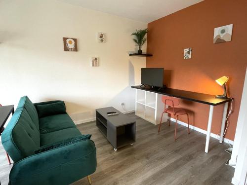 T2 métro 10min - Parking & Terrasse