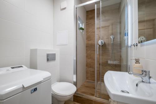 Koupelna v ubytování Smart Home Žilina