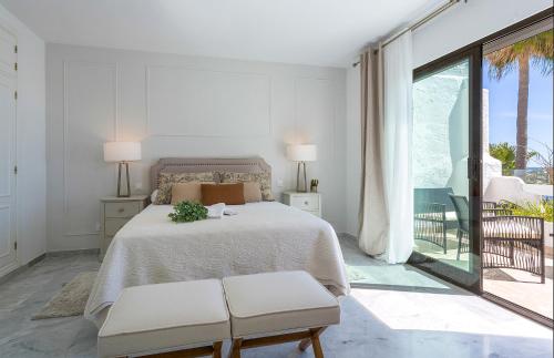 Ένα ή περισσότερα κρεβάτια σε δωμάτιο στο Casa Primera Línea 4 dormitorios