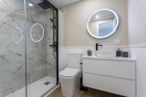 Ένα μπάνιο στο Casa Primera Línea 4 dormitorios