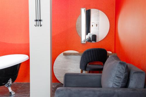 Posezení v ubytování Vetus Hotel