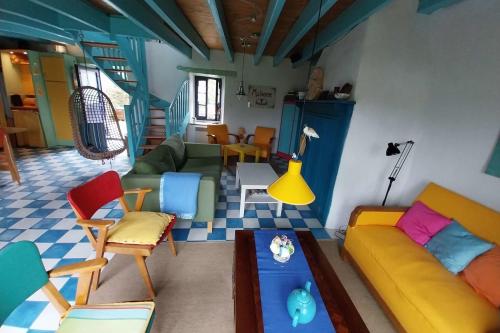 Zona de estar de 3-bedroom house - quiet garden