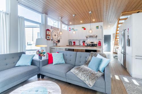 Dapur atau dapur kecil di Le Rustique Chic - SPA privé
