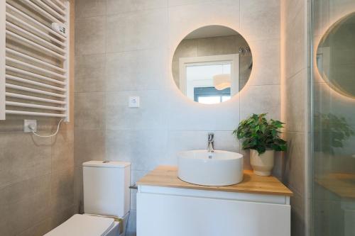 Koupelna v ubytování Luxury apartment - Lake & Life Resort - Jacuzzi
