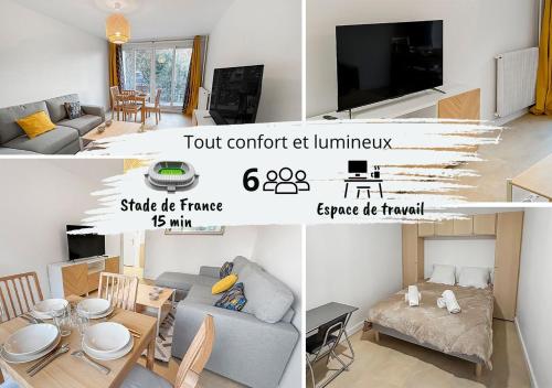 Balcon Lumineux et Cuisine équipée