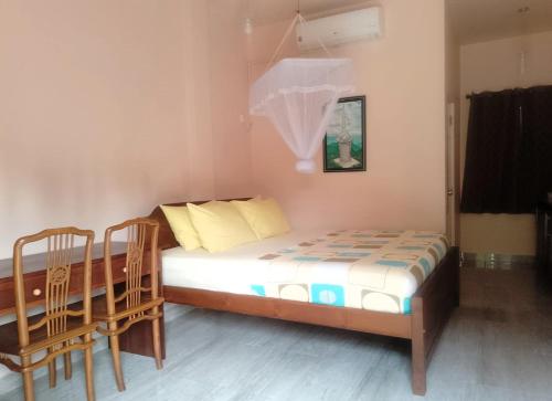 Cama o camas de una habitación en Transit Studio Katunayake