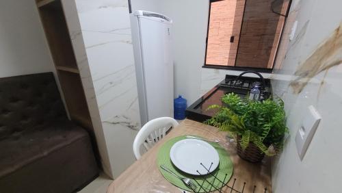 Dapur atau dapur kecil di Residencial Hanna