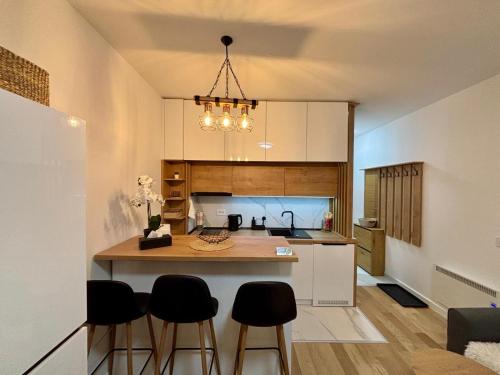 Η κουζίνα ή μικρή κουζίνα στο Studio Serena