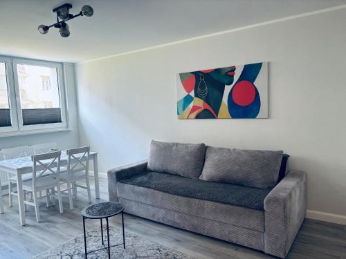 Χώρος καθιστικού στο Apartament centrum Świnoujście 1
