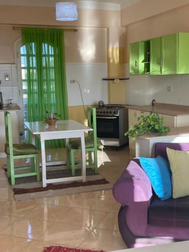 Een keuken of kitchenette bij Roses House Ladies & families only