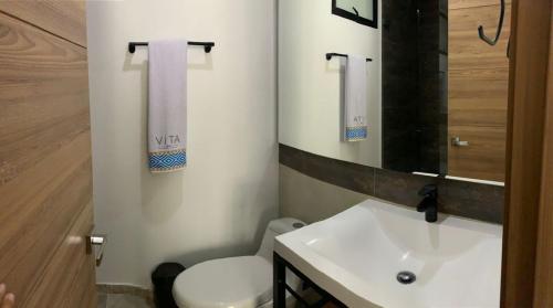 Ένα μπάνιο στο Rodadero Vita 945 Apartasuites