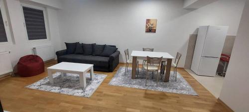 Et opholdsområde på Double BO Apartment