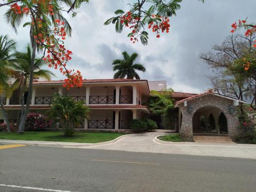 a house on the side of the road at Bella Luxury Suite in Coronado in Playa Coronado
