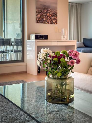 Kuchyň nebo kuchyňský kout v ubytování Serenity Suite in Hanko