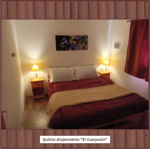 Ένα ή περισσότερα κρεβάτια σε δωμάτιο στο Quinta El Guayacán