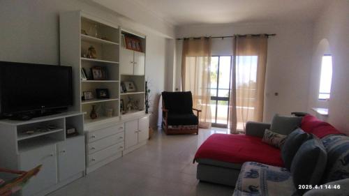 Quarteira First Line Front Beach Pool Flat View