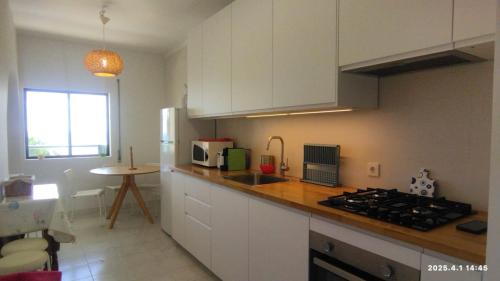 Quarteira First Line Front Beach Pool Flat View