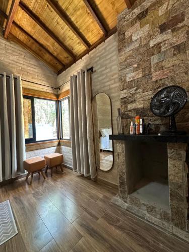 Fotografie z fotogalerie ubytování Chalé Encantos da Serra v destinaci São Thomé das Letras