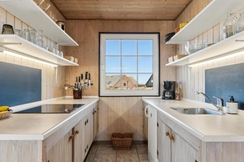 Kuchyň nebo kuchyňský kout v ubytování Feriehus 1114