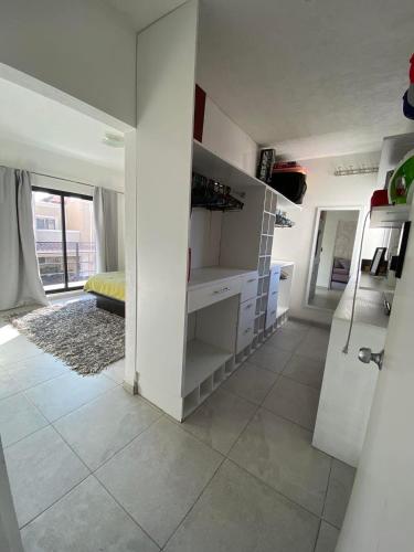 Kuchyň nebo kuchyňský kout v ubytování Casa en Residenciales Pachuca