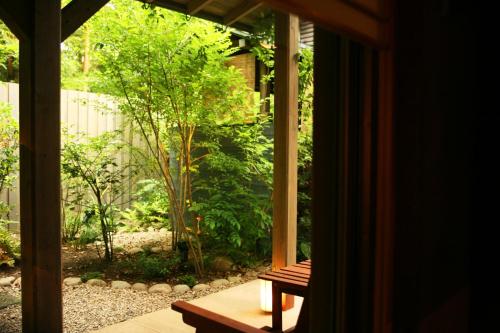 Zahrada ubytování Tetsuka Ryokan