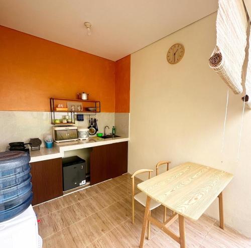 Kuchyň nebo kuchyňský kout v ubytování Villa Manalagi