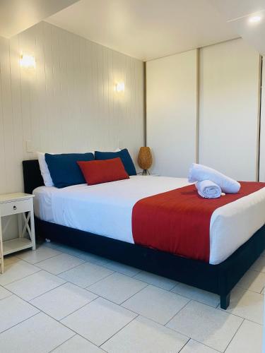 Cama o camas de una habitación en Iluka Motel
