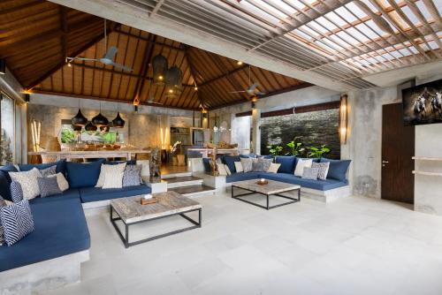 O zonă de relaxare la Ipanema Villa Bali