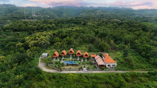 Paisaje cerca de este camping resort