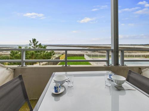 Vue mer avec balcon - Studio pour 2 avec piscine