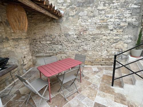 Patio nebo venkovní prostory v ubytování Gîtes ESCAPADE