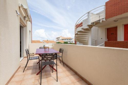 REVE DE MER Duplex 6 pers en bord de plage