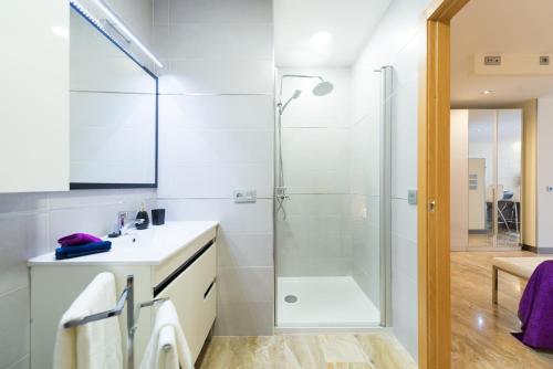Koupelna v ubytování Suites Garden Loft Picasso