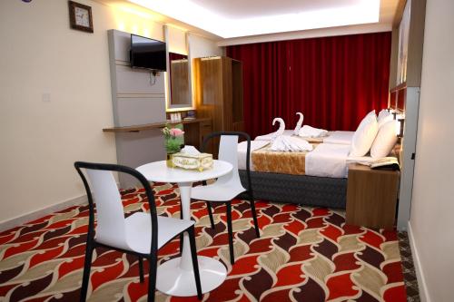 Χώρος καθιστικού στο Tanha Park Hotel