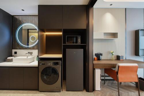 Dapur atau dapur kecil di Novotel Shanghai Lingang