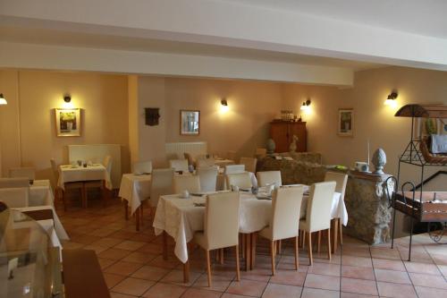 Restaurace v ubytování Kleine Residenz am Schloss