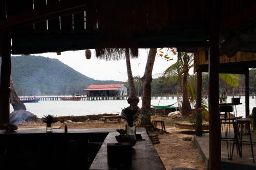 a view of a body of water from a beach at Koalama Cambodia in Koh Rong Sanloem