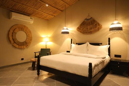 Cama o camas de una habitación en The Foothills Escape