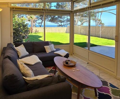 Les pieds dans l'eau