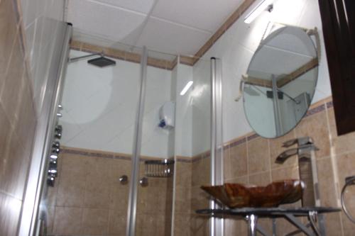 Koupelna v ubytování Apartamentos de Astroturismo la Cañada