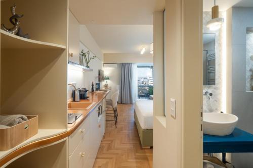 Aelia-Smart central beach flat