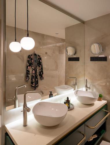 Koupelna v ubytování Le Primore Hotel & Spa