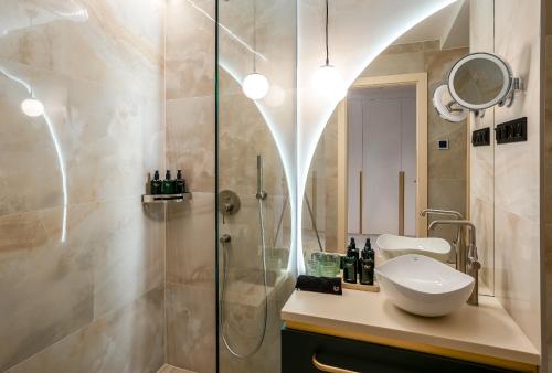 Koupelna v ubytování Le Primore Hotel & Spa
